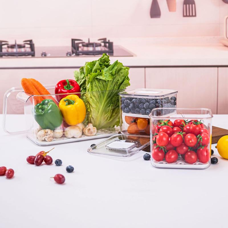 3-Piece Fridge Organizer