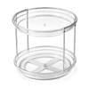 2 Tier Lazy Susan Tray Rack