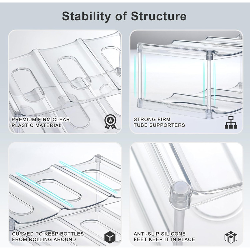3-Tier Water Bottle Rack