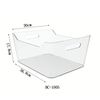 Clear Storage Bin with Handle