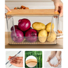 Pantry Organizer with Bamboo Lids