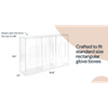 3-Tier Acrylic Glove Dispenser Triple