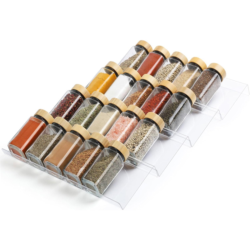 Acrylic Spice Drawer Organizer