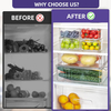 7PCS Fridge Organizer Bins