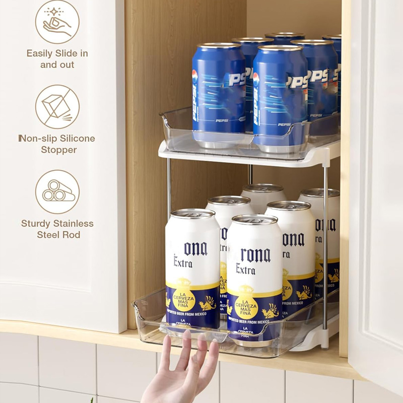Under Sink Organizer Sliding Cabinet Organizer