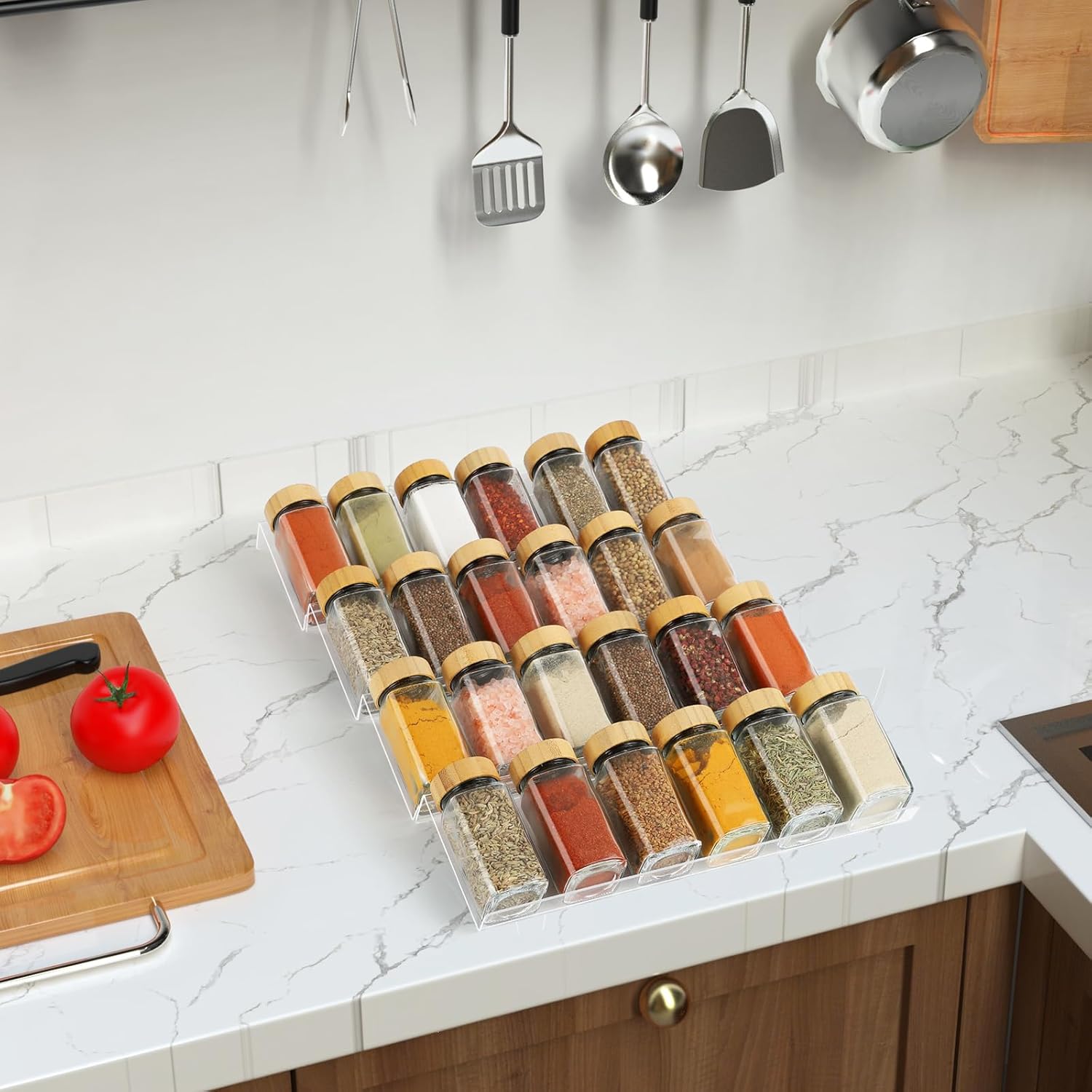 Acrylic Spice Drawer Organizer