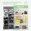 3-Piece Fridge Organizer