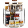 2 Tier Lazy Susan Tray Rack