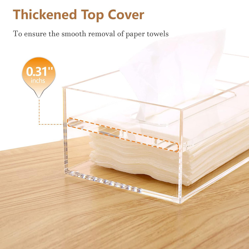 Acrylic Tissue Box