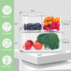 3-Piece Fridge Organizer