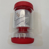 Glass Pickle Jar Red