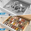 Acrylic Spice Drawer Organizer