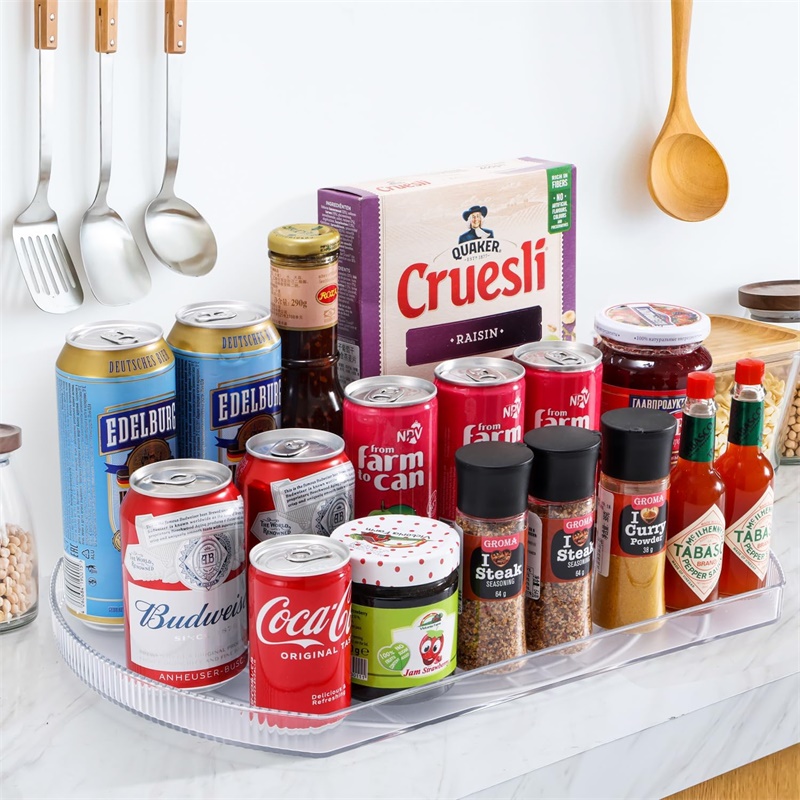 360° Rotating Lazy Susan for Refrigerator