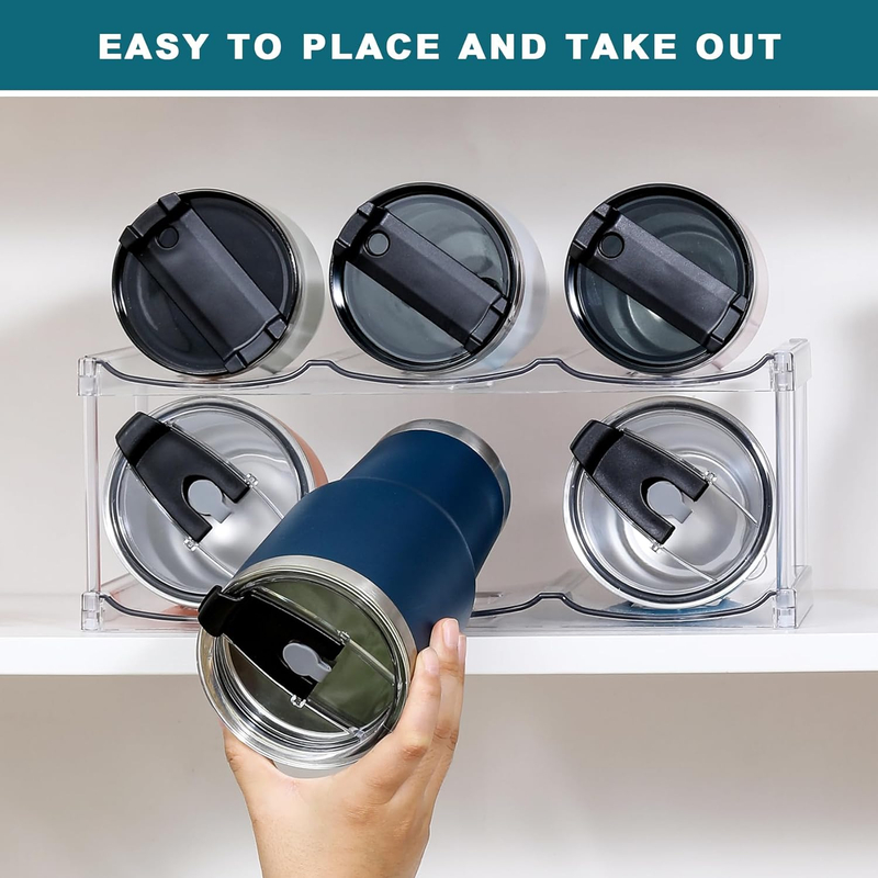 2-Tier Water Bottle Rack