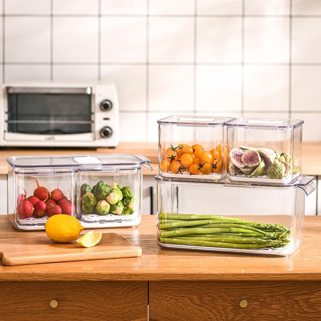 3-Piece Fridge Organizer