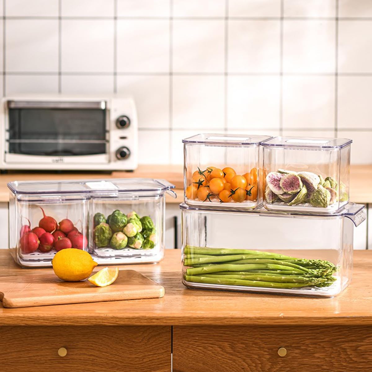 3-Piece Fridge Organizer