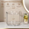 2 Tier Lazy Susan Tray Rack