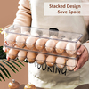 14 Grids Clear Egg Holder