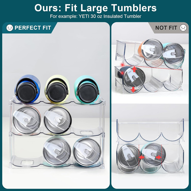 3-Tier Water Bottle Rack